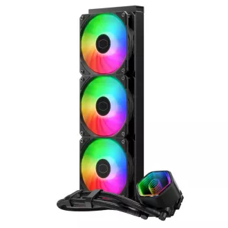 Cooler Master MasterLiquid 360 Core II vodeni hladnjak, 3x120mm, LGA1851, AM5, crni