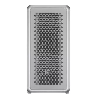 Cooler Master kućište MasterFrame 600, prozirna bočna ploča, ATX, 3x 140 mm ARGB ventilator, 1x 120 mm ARGB ventilator, ARGB hub, srebrno