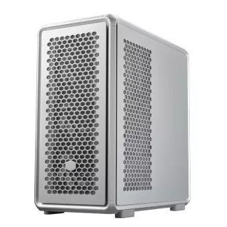 Cooler Master kućište MasterFrame 600, prozirna bočna ploča, ATX, 3x 140 mm ARGB ventilator, 1x 120 mm ARGB ventilator, ARGB hub, srebrno