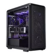 Cooler Master kućište MasterFrame 600 crno, prozirna bočna ploča, ATX, 3x 140 mm ventilator, 1x 120 mm ventilator, crno