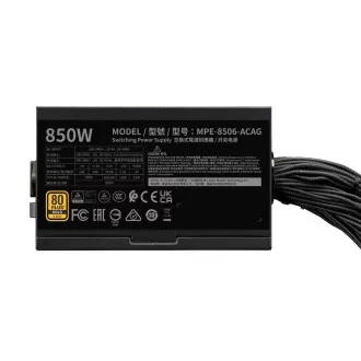 Cooler Master napajanje MWE Gold 850W V3, 120 mm, 80+ Gold, ATX 3.1