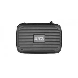 KiCA Pro pištolj za masažu, zaslon osjetljiv na dodir, 3 načina rada, 3 glave, dvostruka penetracija, izrađen od zrakoplovnog aluminija, plava