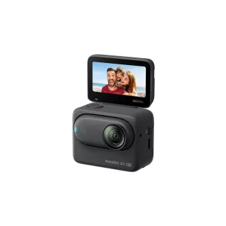 Insta360 GO 3S - minijaturna magnetska akcijska kamera od 128 GB, crna