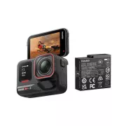 Akcijska kamera Insta360 Ace Pro 2, senzor 1/1,3", Leica optika, 2,5" zaslon osjetljiv na dodir, 8K pri 30 FPS + baterija