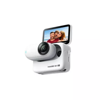 Insta360 GO 3S - minijaturna magnetska akcijska kamera od 128 GB, bijela Insta360 GO 3S - minijaturna magnetska akcijska kamera od 128 GB, bijela