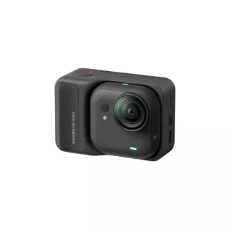 Insta360 GO Ultra minijaturna akcijska kamera, 4K Ultra HD, 60fps, magnetski sustav montaže, crna