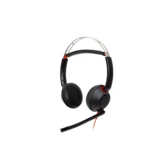 Poly Blackwire 5220 slušalice, 3,5 mm utičnica + USB-C/A adapter, stereo Poly Blackwire 5220 slušalice, 3,5 mm utičnica + USB-C/A adapter, stereo