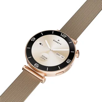 Garett pametni sat ROSE gold, mrežasti čelik - Rabljen Garett pametni sat ROSE gold, mrežasti čelik - Rabljen