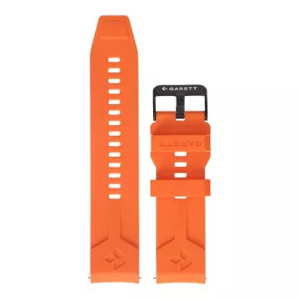 Garett univerzalni remen 22 mm, narančasti silikon
