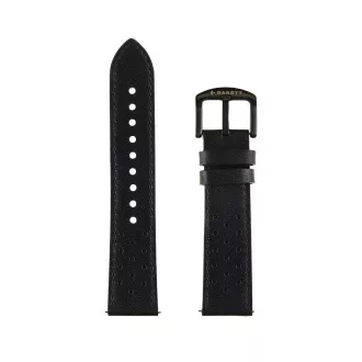 Garett univerzalni remen 22 mm, crna koža