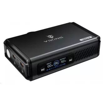 Viking akumulatorski generator VALI150, 150W, crni