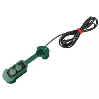 Viking mrežna produžna utičnica R280, 2x AC 230V, IP44, dužina 8 m