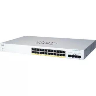 Cisco preklopnik CBS220-24P-4X (24xGbE, 4xSFP+, 24xPoE+, 195W) - OSVJEŽI Cisco preklopnik CBS220-24P-4X (24xGbE, 4xSFP+, 24xPoE+, 195W) - OSVJEŽI