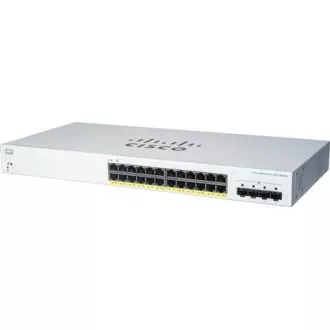 Cisco preklopnik CBS220-24FP-4G (24xGbE, 4xSFP, 24xPoE+, 382W) - OSVJEŽI Cisco preklopnik CBS220-24FP-4G (24xGbE, 4xSFP, 24xPoE+, 382W) - OSVJEŽI