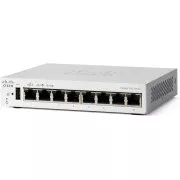 Cisco Catalyst switch C1200-8T-D (8xGbE, 1xPoE-in, bez ventilatora)