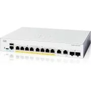 Cisco Catalyst switch C1200-8FP-2G (8xGbE, 2xGbE/SFP combo, 8xPoE+, 120W, bez ventilatora)