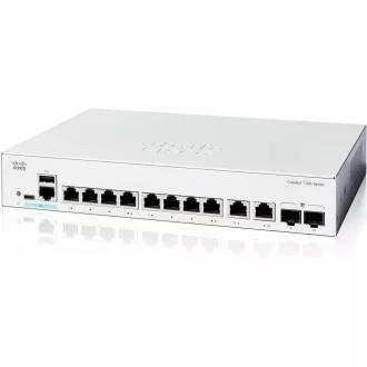 Cisco Catalyst preklopnik C1300-8T-E-2G (8xGbE, 2xGbE/SFP kombinirani, bez ventilatora)