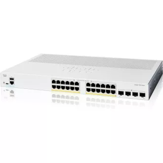 Preklopnik Cisco Catalyst C1200-24FP-4G (24xGbE, 4xSFP, 24xPoE+, 375W) - OSVJEŽI
