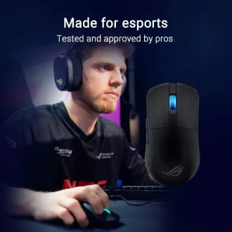 ASUS Gaming miš ROG Harpe Ace Mini, Wireless BT, RF 2.4GHz, crni