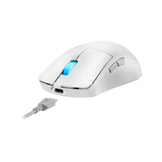 ASUS Gaming miš ROG Harpe Ace Mini, Wireless BT, RF 2.4GHz, bijeli