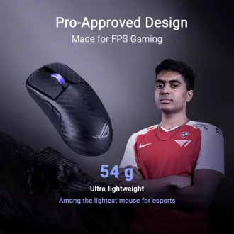 ASUS igraći miš ROG Harpe Ace Extreme, bežični BT, RF 2.4GHz, crni