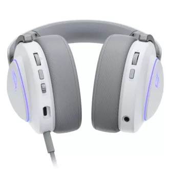 Slušalice ASUS ROG DELTA II, Wireless 2.4GHz, ARGB, bijele