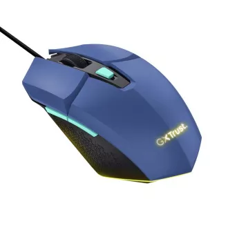 TRUST miš GXT 109B FELOX Gaming Mouse, optički, USB, plavi