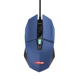 TRUST miš GXT 109B FELOX Gaming Mouse, optički, USB, plavi