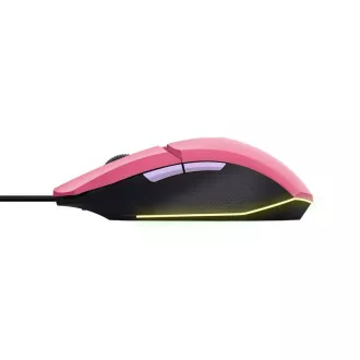 TRUST miš GXT 109P FELOX Gaming Mouse, optički, USB, ružičasti