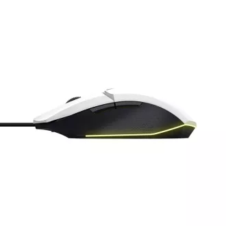 TRUST miš GXT 109W FELOX Gaming Mouse, optički, USB, bijeli