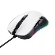 TRUST gaming miš GXT 922W YBAR Eco Gaming Mouse, optički, USB, bijeli
