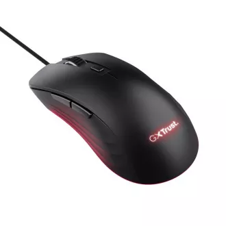 TRUST gaming miš GXT 924 YBAR+ Gaming Mouse, optički, USB, crni