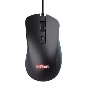 TRUST gaming miš GXT 924 YBAR+ Gaming Mouse, optički, USB, crni