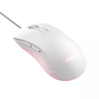 TRUST gaming miš GXT 924W YBAR+ Gaming Mouse, optički, USB, bijeli