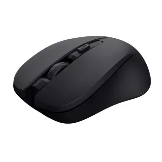 TRUST miš Mydo tihi bežični miš, optički, USB, crni
