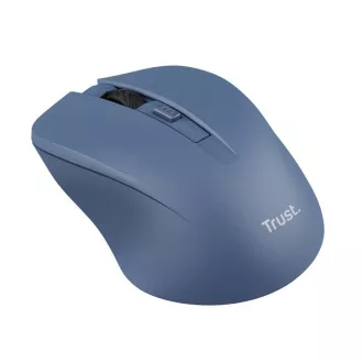 TRUST miš Mydo tihi bežični miš, optički, USB, plavi