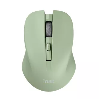 TRUST miš Mydo tihi bežični miš, optički, USB, zeleni