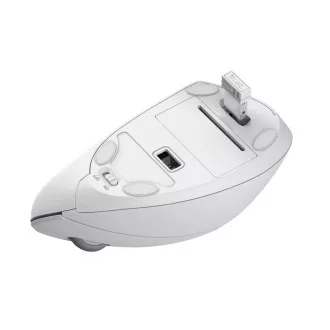 TRUST vertikalni miš Verto bežični ergonomski miš, USB, bijeli TRUST vertikalni miš Verto bežični ergonomski miš, USB, bijeli
