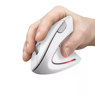 TRUST vertikalni miš Verto bežični ergonomski miš, USB, bijeli TRUST vertikalni miš Verto bežični ergonomski miš, USB, bijeli