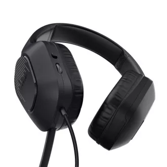 TRUST slušalice + miš + podloga za miša GXT 790 3u1 Gaming Bundle, crna