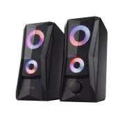 TRUST zvučnici GXT 606 Javv RGB-Illuminated 2.0 set zvučnika, crni