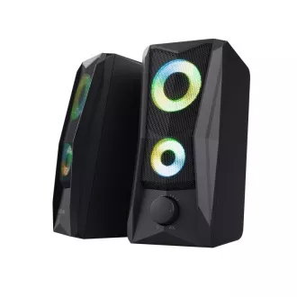 TRUST zvučnici GXT 606 Javv RGB-Illuminated 2.0 set zvučnika, crni