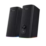 TRUST zvučnici GXT 612 CETIC RGB-Illuminated 2.0 Set zvučnika, Bluetooth, crni
