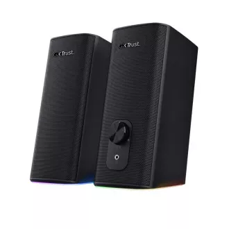 TRUST zvučnici GXT 612 CETIC RGB-Illuminated 2.0 Set zvučnika, Bluetooth, crni