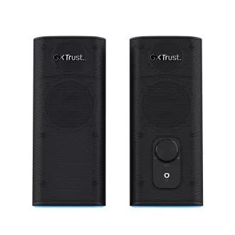 TRUST zvučnici GXT 612 CETIC RGB-Illuminated 2.0 Set zvučnika, Bluetooth, crni