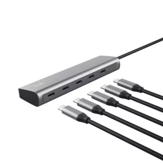 TRUST Halyx Aluminium 5 Port USB 3.2 Gen1 Hub
