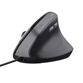 TRUST miš Bayo II Ergonomski vertikalni miš, USB, crni