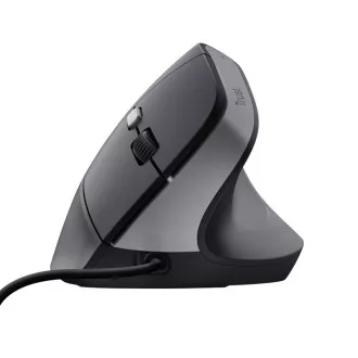 TRUST miš Bayo II Ergonomski vertikalni miš, USB, crni