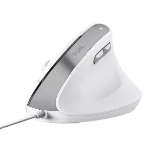 TRUST miš Bayo II Ergonomski vertikalni miš, USB, bijeli