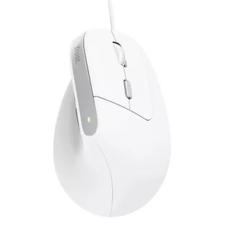 TRUST miš Bayo II Ergonomski vertikalni miš, USB, bijeli